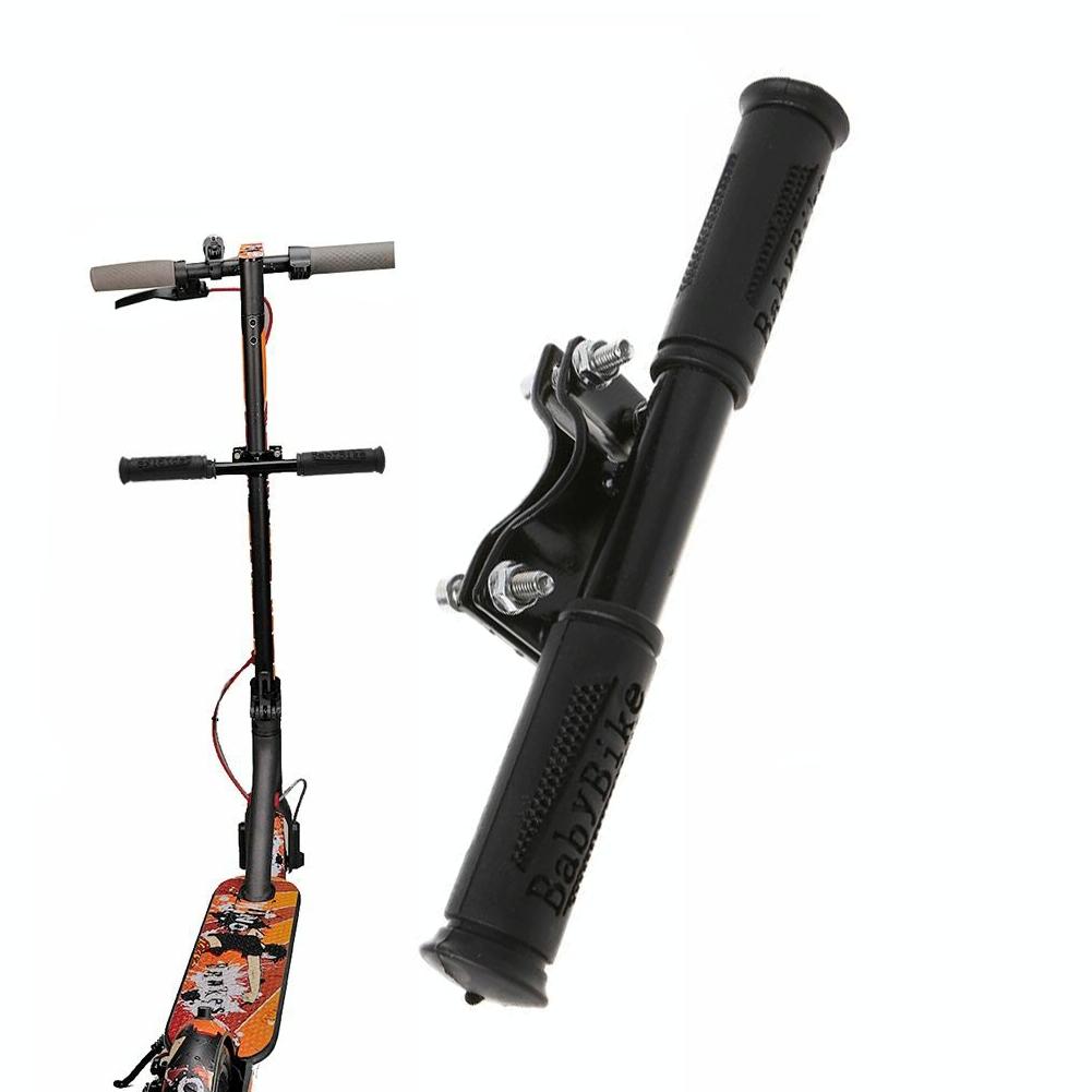 Universal Children Armrest for Electric Scooter - Fixed Riser in Black