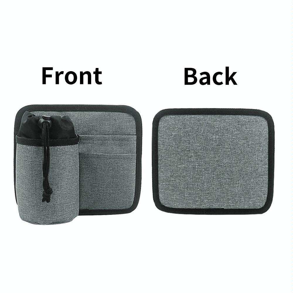 Portable Luggage Bag with Cup Holder - Gray