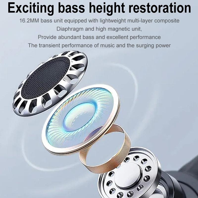 Wireless Stereo Earphones with Charging Case - Outdoor Sound - Black