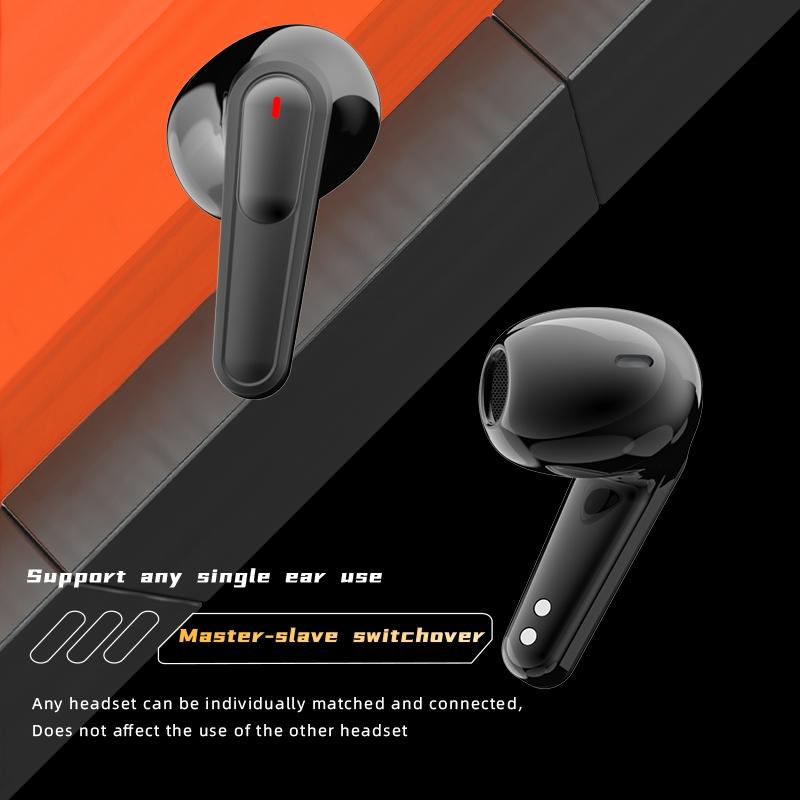 Intelligent Bluetooth Earphones with Digital Display - Pro 90 Hifi Black