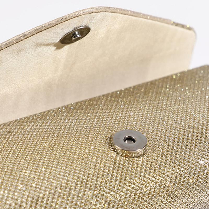 Chic Pleated Square Party Bag For Bridesmaids