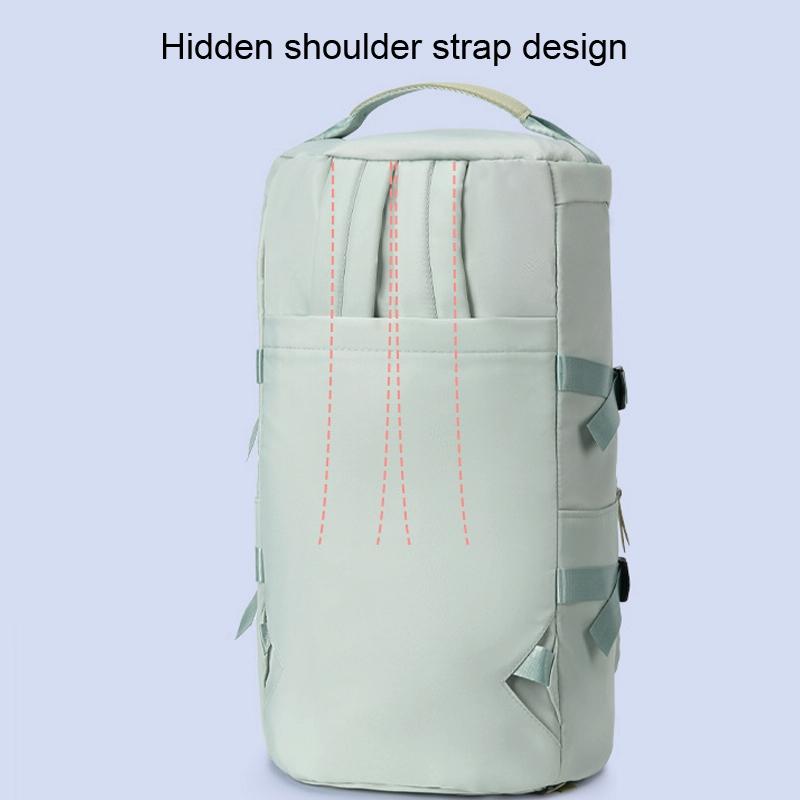 Sports Travel Backpack - Compact and Durable - Grey