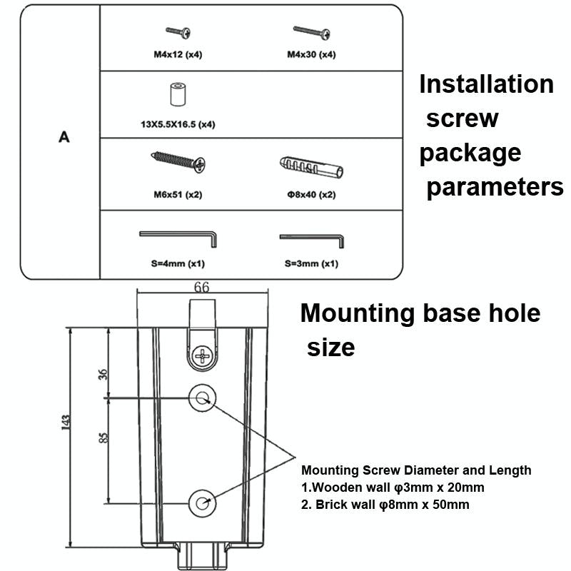 Quick Release Wall Mount for Computer Monitor - Silver Gray