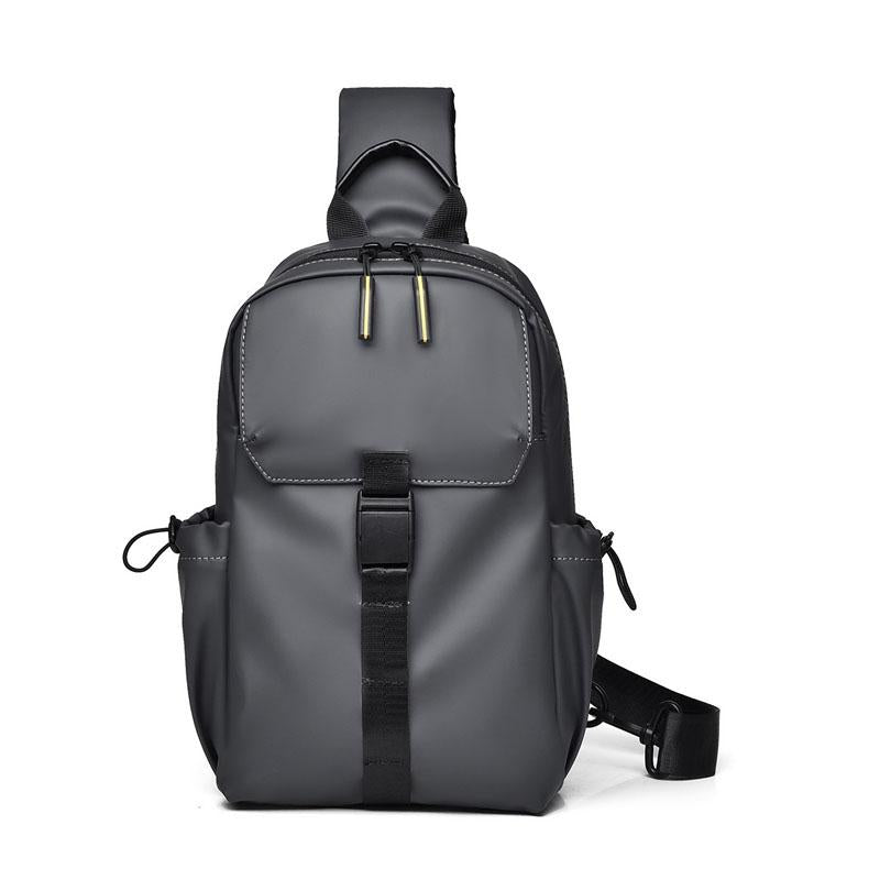 2023 Large Capacity Waterproof Crossbody Chest Bag For Cycling & Sports - Black