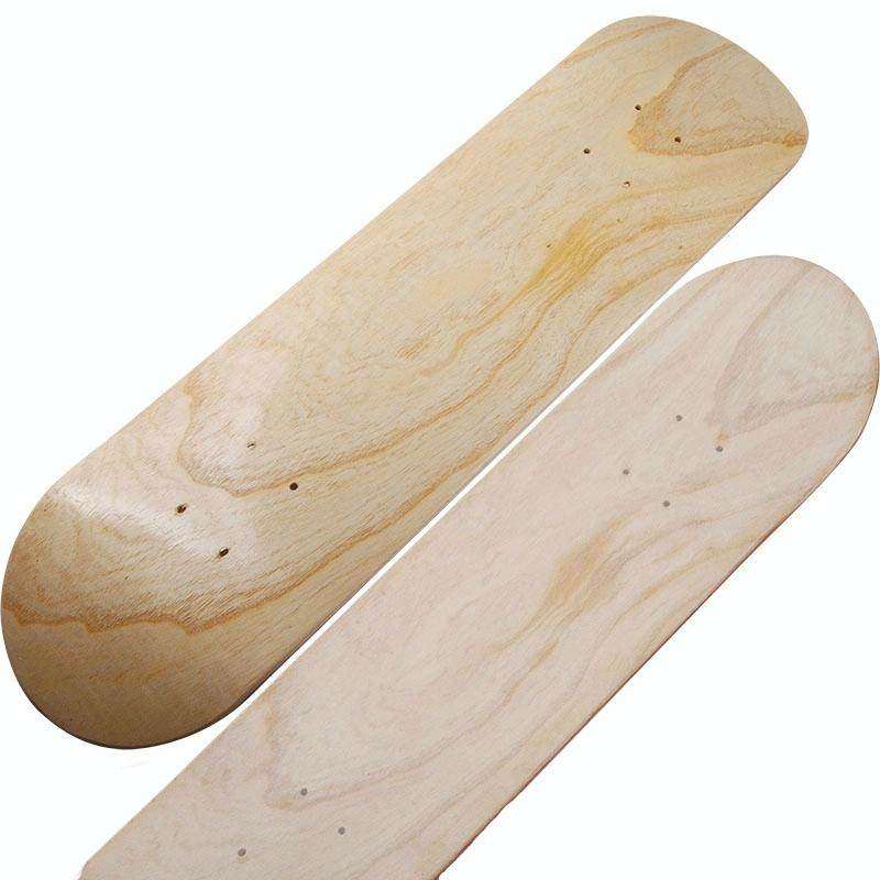 8-layer Maple Double Raised Roughcast Skateboard with Four Wheels