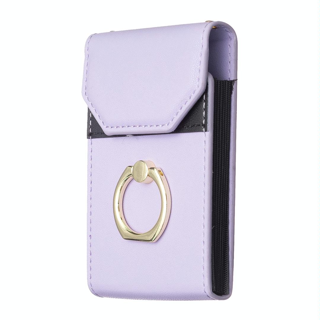 Organ Card Bag Sticker For Mobile Phones - Dark Purple