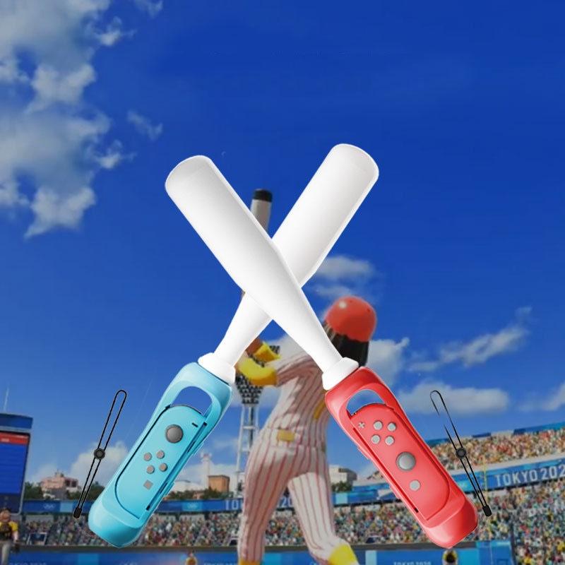 Red Oled Baseball Grip for Nintendo Switch