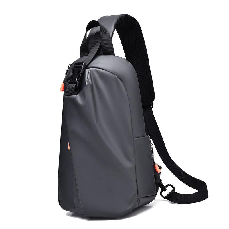Versatile Crossbody Chest Bag For Casual Or Sports Use - Black