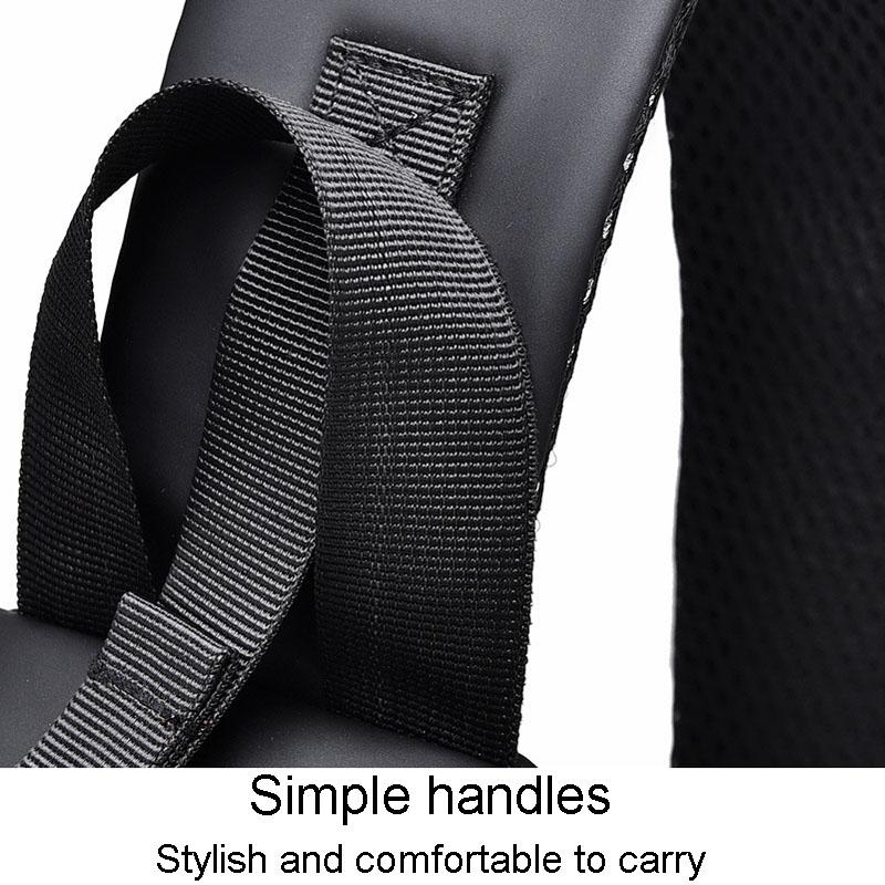 Versatile Crossbody Chest Bag For Casual Or Sports Use - Black