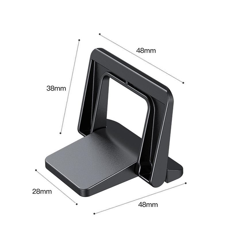 Portable Laptop Base for Improved Heat Dissipation - Black Foot Pad