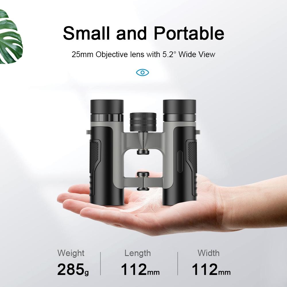 25x Binoculars for Bird-watching Hunting and Hiking - Bak4 Prism