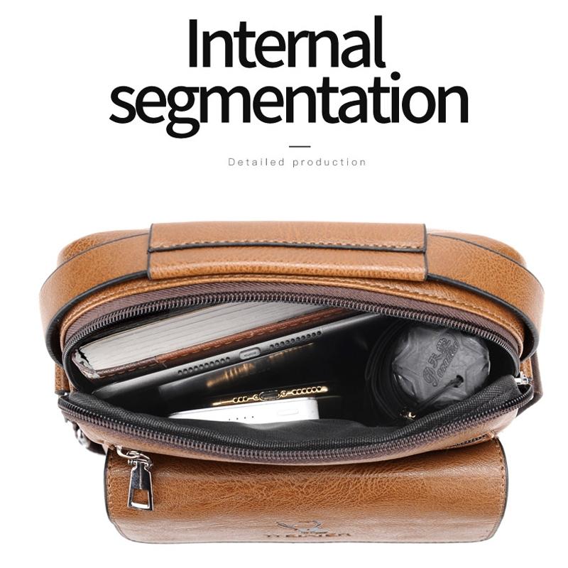 Large Capacity Men Business Backpack - Black