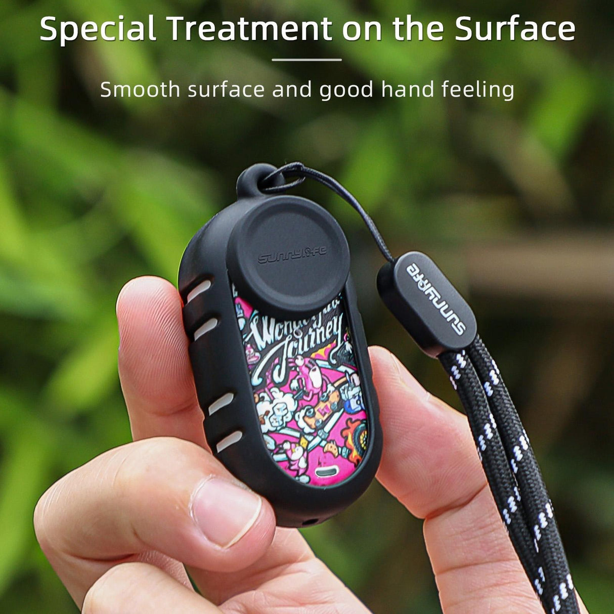 Insta360 Go 3 Silicone Case with Cooling Skin and Neck Strap - White