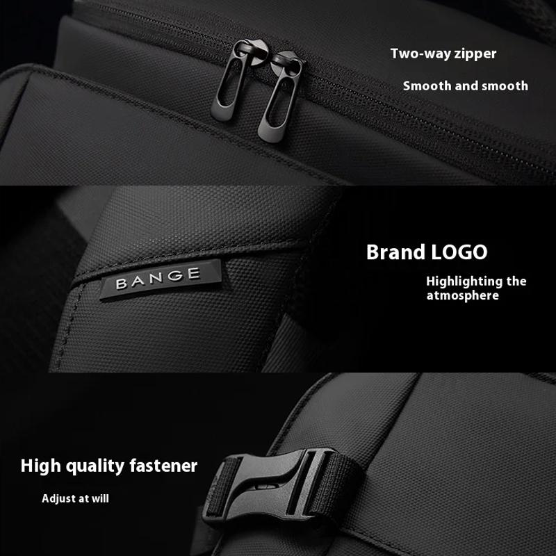 Large Capacity Sports Shoulder Bag With Wet / Dry Separation