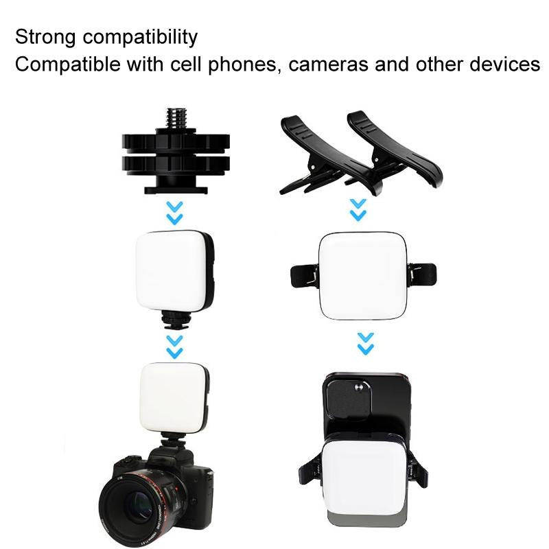 Portable V90 Led Fill Light for Mobile Beauty Live Streaming