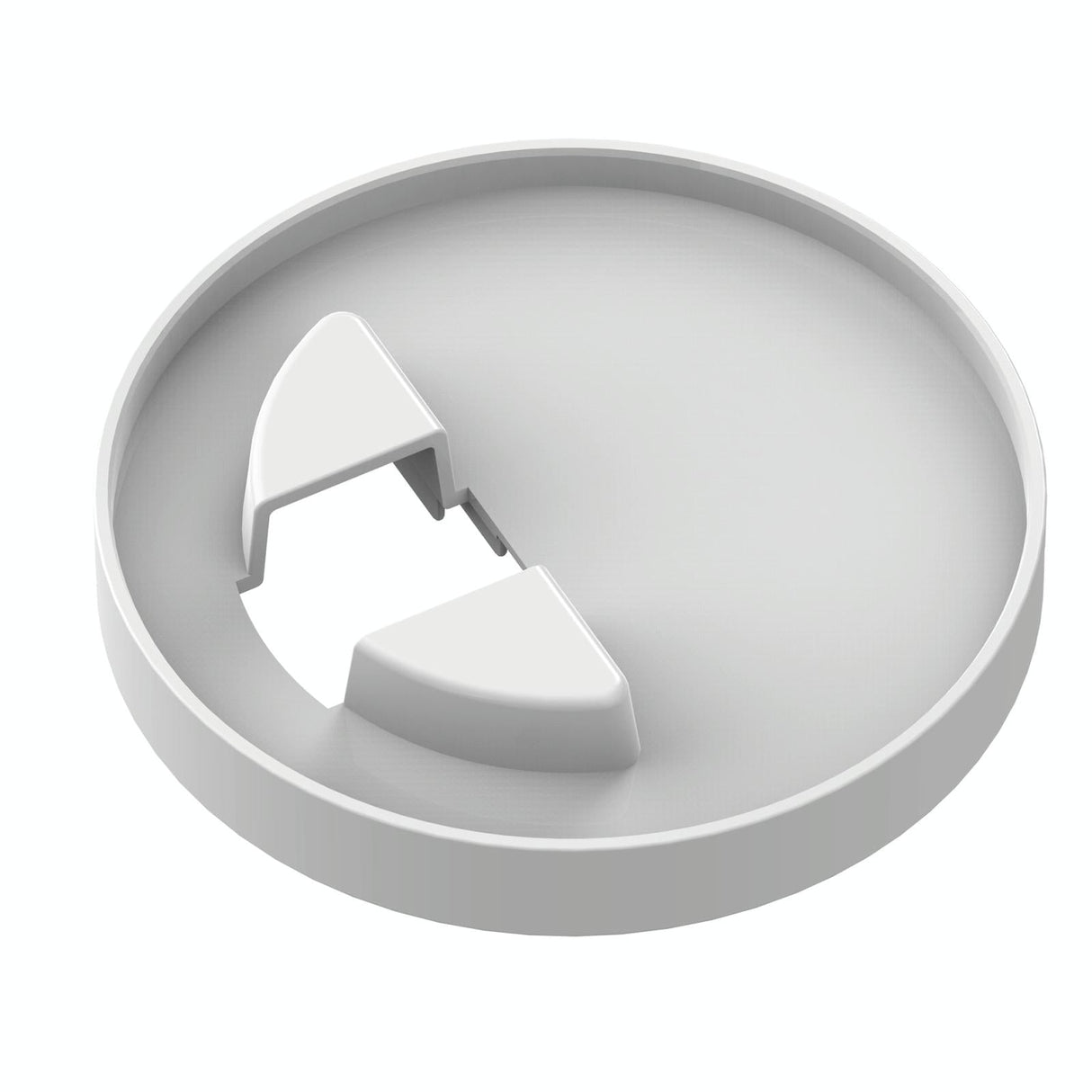 Desktop Bracket for Amazon Echo Show 10 - no Drilling Required - White