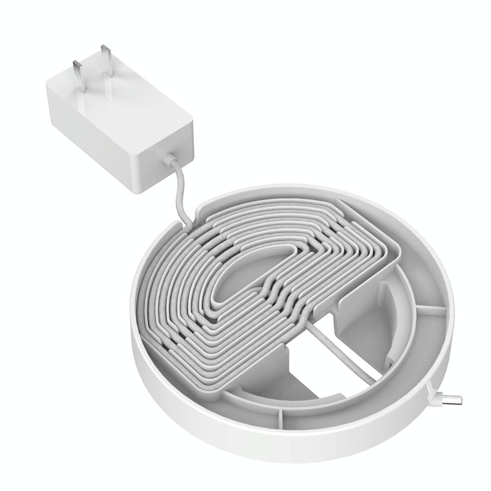 Desktop Bracket for Amazon Echo Show 10 - no Drilling Required - White