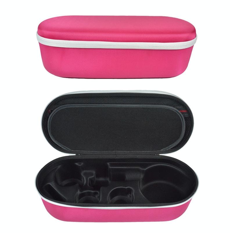 Hard Shell Storage Bag For Dyson Hd01 / Hd03 Hair Dryer Rose Red