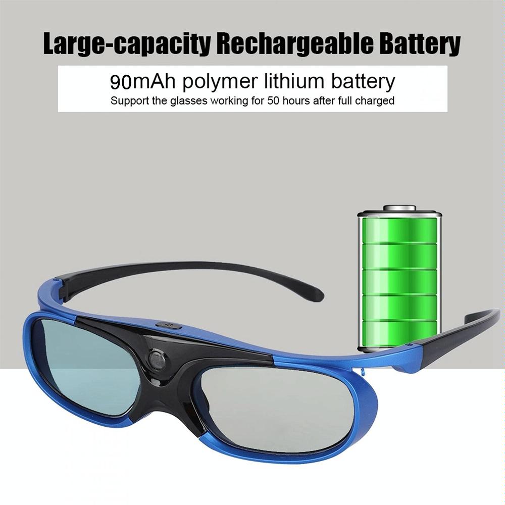 3d Glasses for Dlp Projectors - Rechargeable