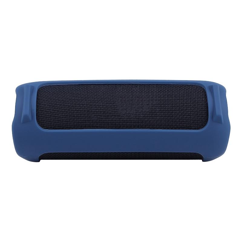 Portable Silicone Case with Shoulder Strap for Jbl Flip 6 Speaker - Black