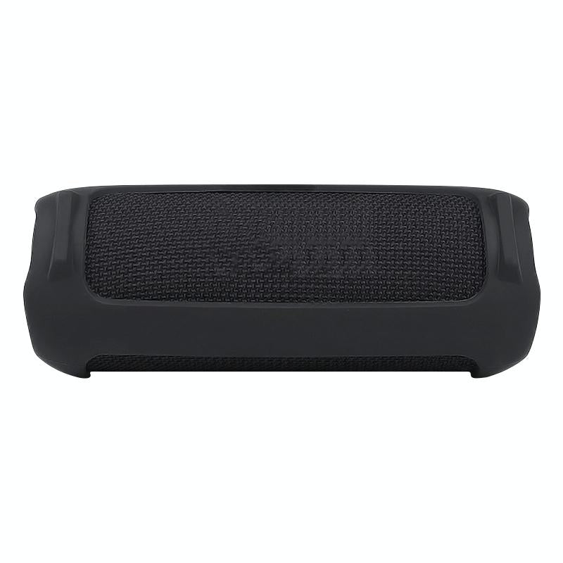 Portable Silicone Case with Shoulder Strap for Jbl Flip 6 Speaker - Black