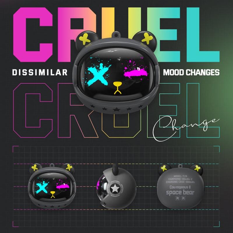 Wireless Gaming Earbuds - T20 Tws Bluetooth - White