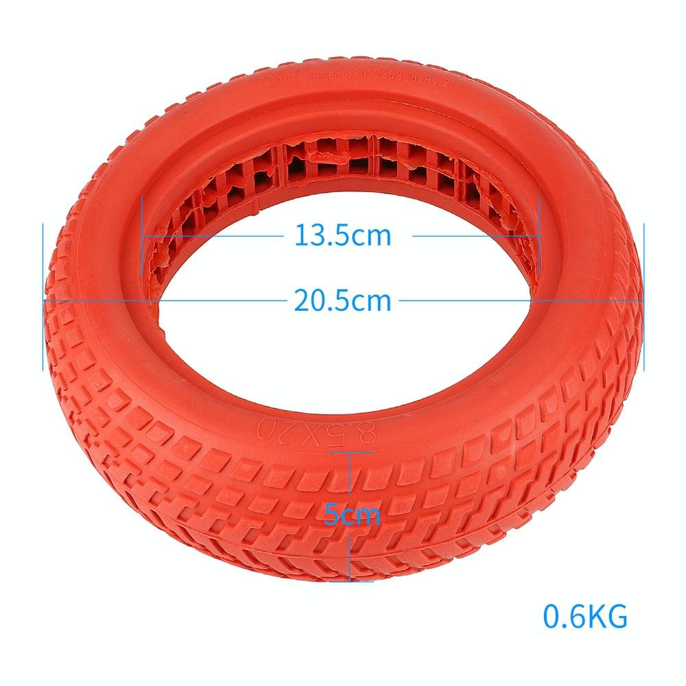 Red 8.5 Semi-solid Honeycomb Tire for Xiaomi M365 Scooter