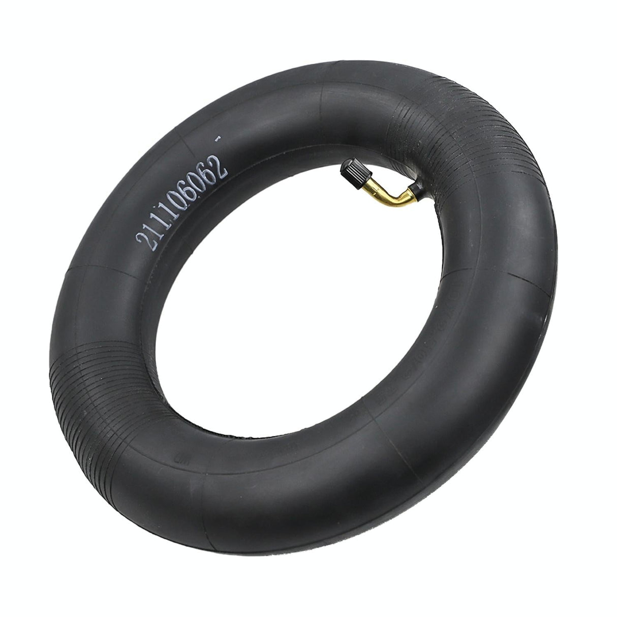 Electric Scooter Inner Tube - 10x2.5 / 2.75 45 Degree Valve Thickened Yellow Stripes