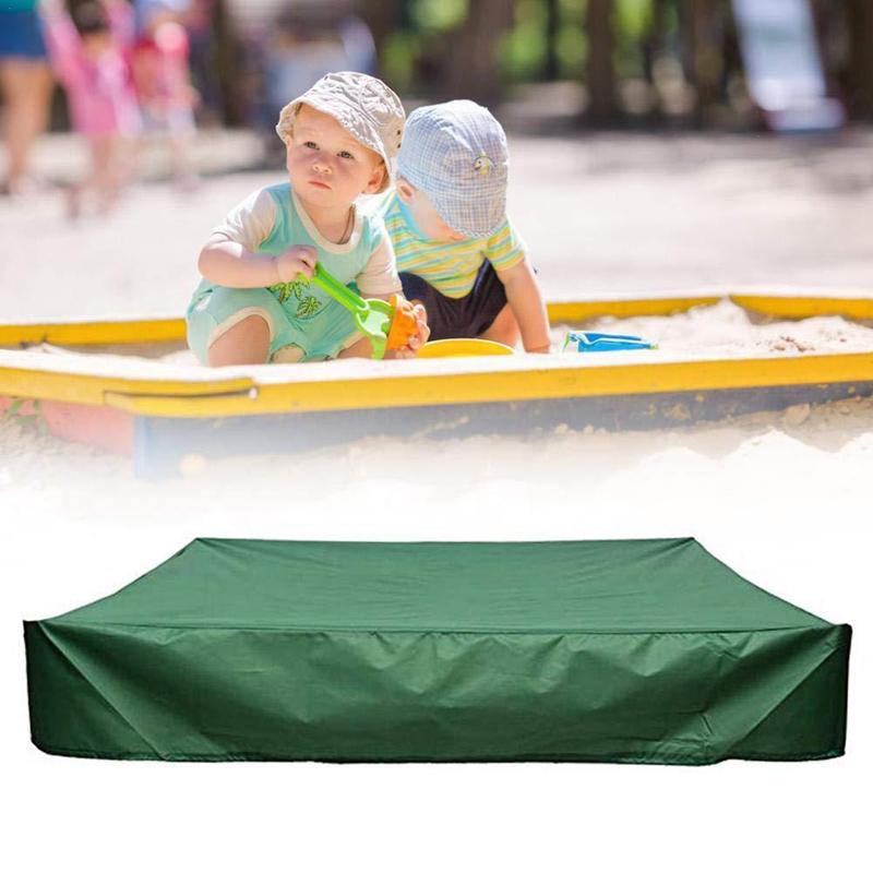 Waterproof Sunshade Cover for Small Bath Garden Toy - 120x120cm - Green