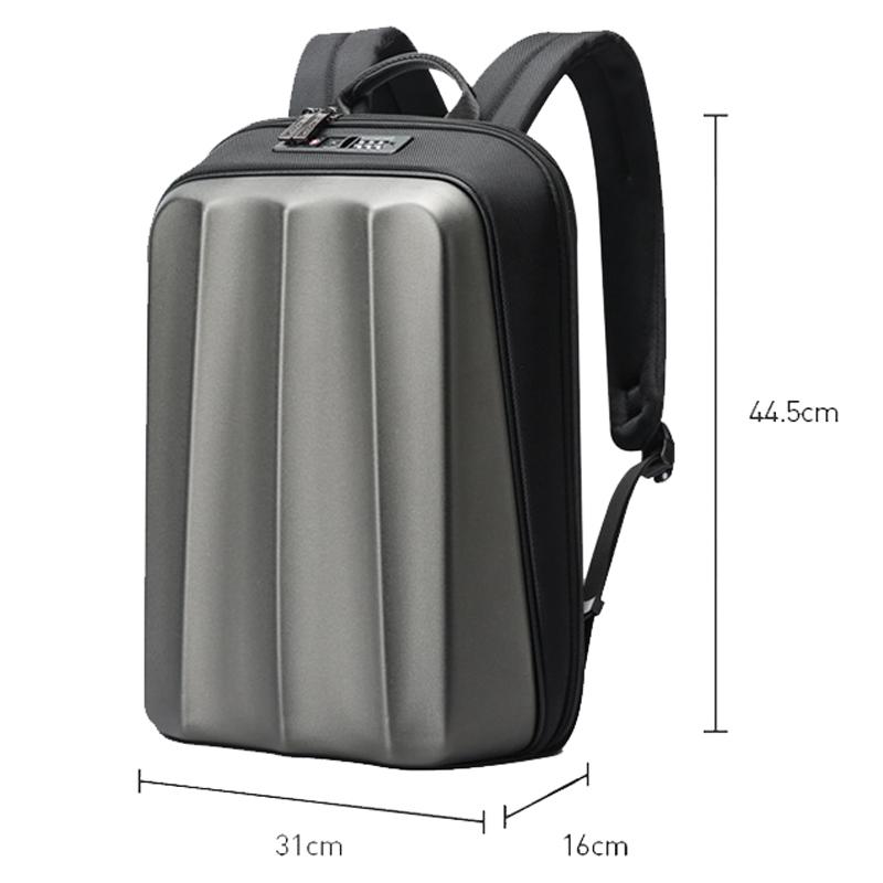 Waterproof Business Laptop Backpack - Large Capacity with Password Lock
