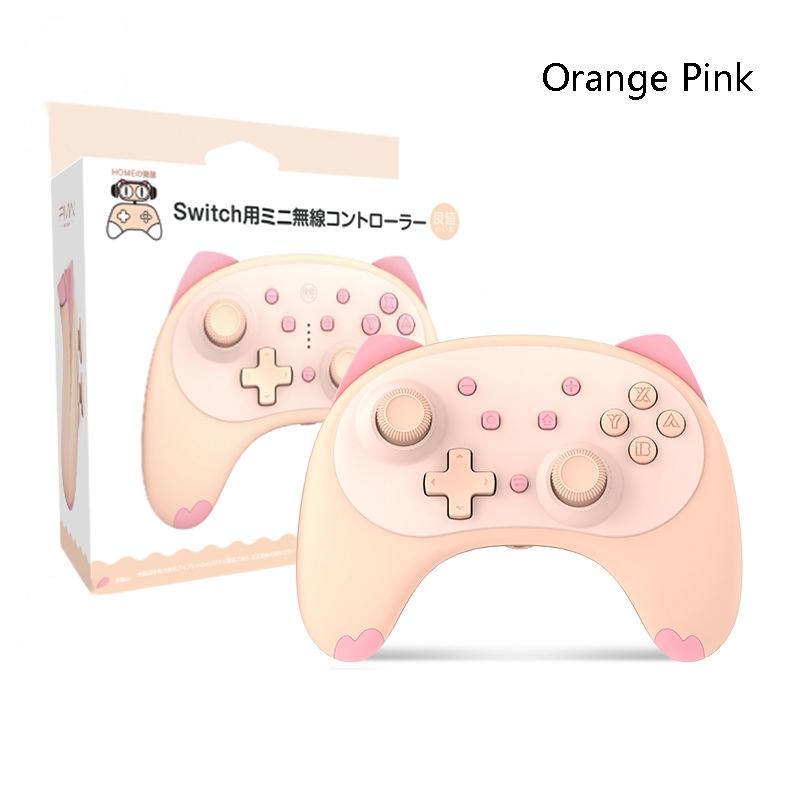 Cat Shaped Wireless Tooth Handle for Nintendo Switch - Blue