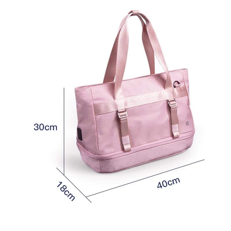 Sports Usb Shoulder Bag - Compact and Versatile - Black