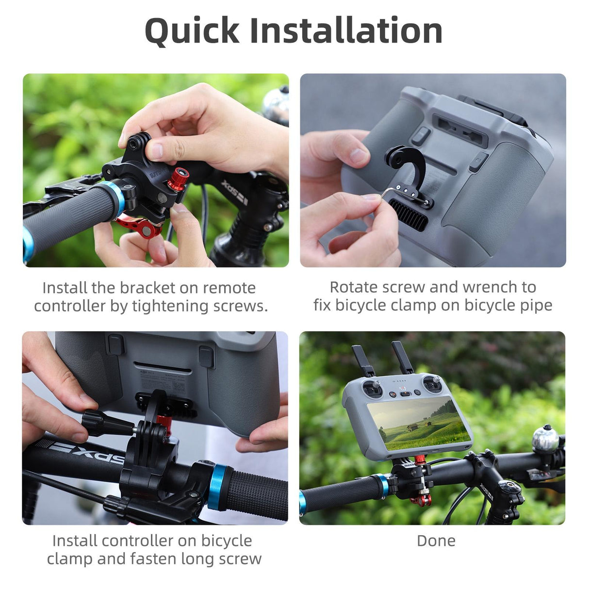 Remote Control Riding Bracket for Dji Air 3 and Rc 2