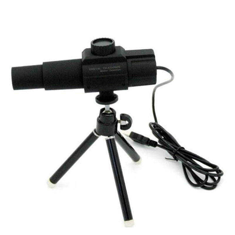 Usb Digital Telescope with Live Streaming and Playback - Black