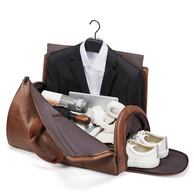 Waterproof Travel Suit Bag - Large Size - Brown