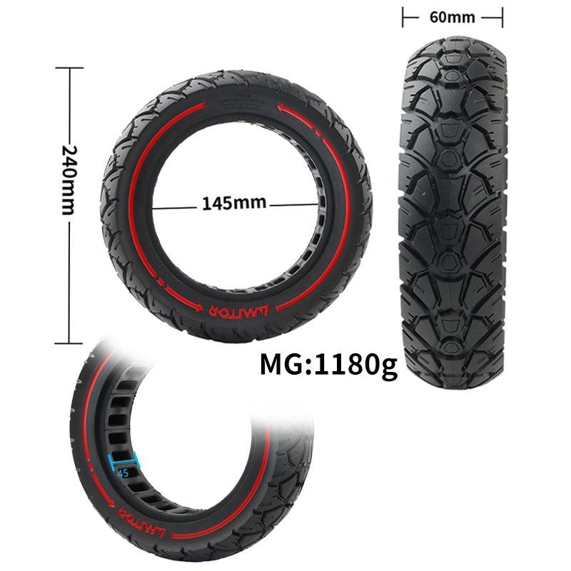 Universal 10 Off-road Scooter Tire with Anti-blast & Shock Absorption