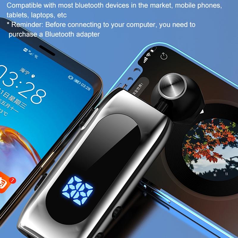 Wireless Bluetooth Earphone for Business - K55 - Black