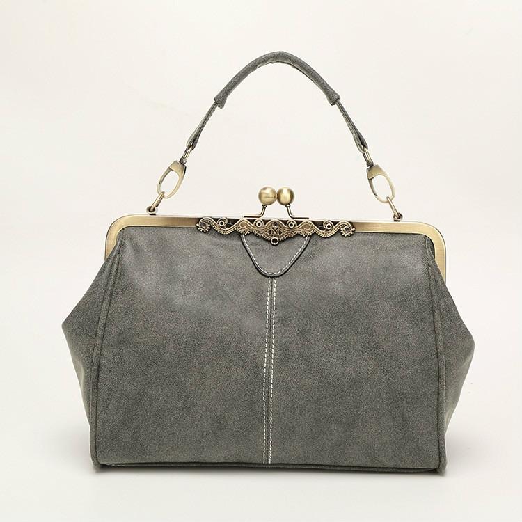 Retro Shoulder Bag For Women Messenger Style - Blue