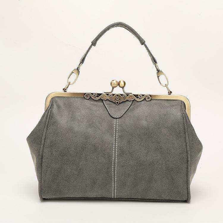 Retro Shoulder Bag For Women Messenger Style - Blue