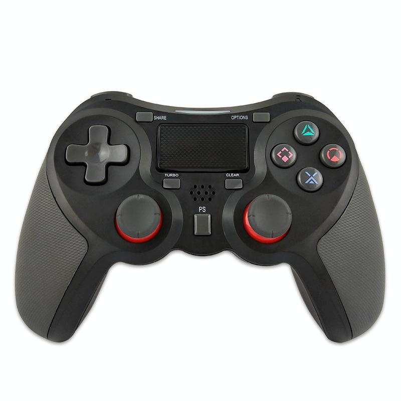 Wireless Bluetooth Game Controller for Ps4 - Rubberized - White
