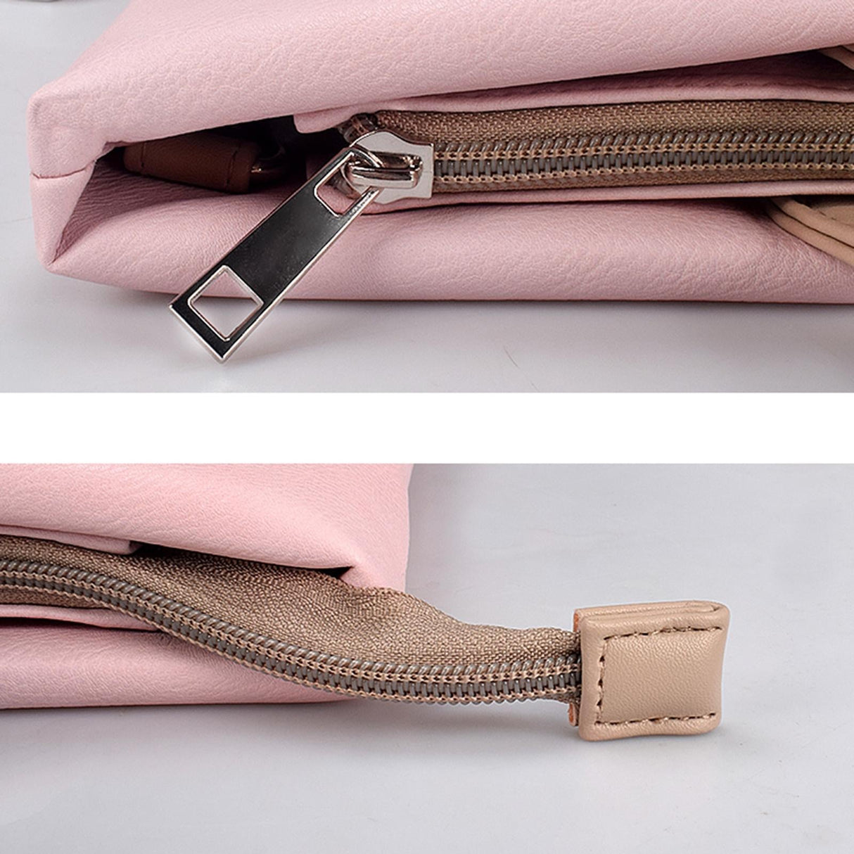 13.3 Inch Lightweight Laptop Bag with Detachable Strap - Pink