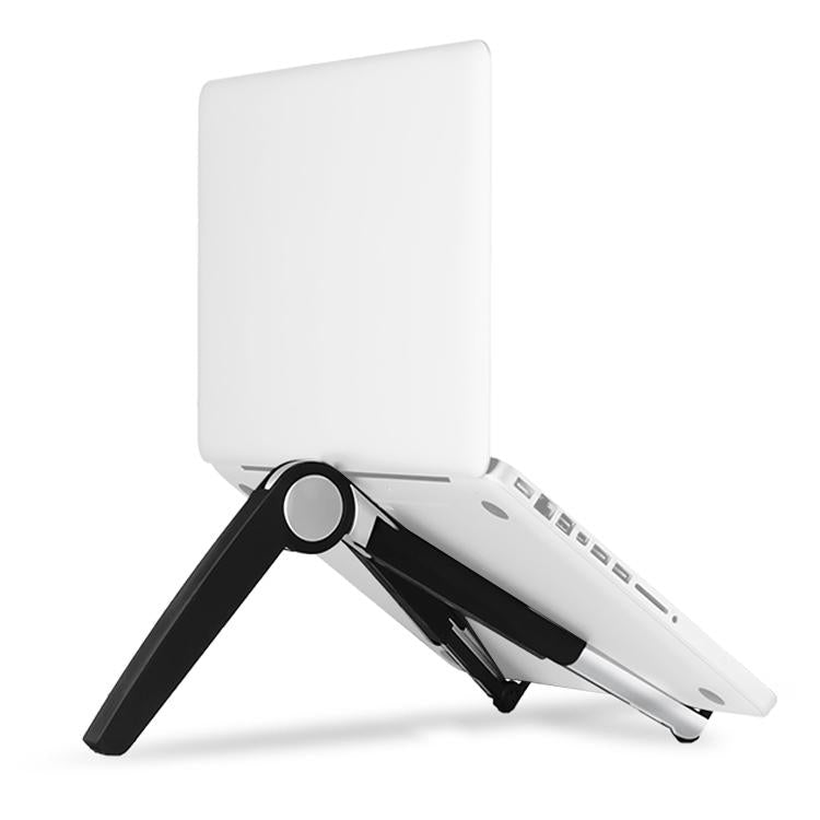 Triangle Cooling Bracket for Tablets Laptops and Desktops - Black