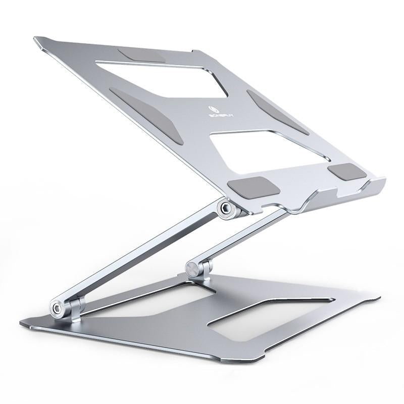 Aluminum Laptop Holder for 14-17.3 Inch Screens - Ergonomic Design