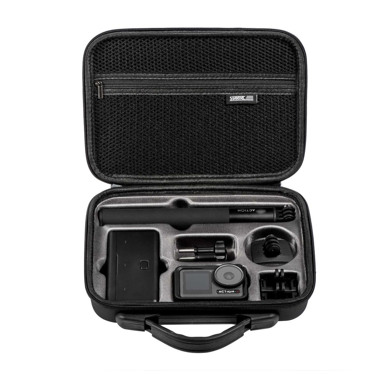 Full Kit Portable Storage Box for Dji Action - Pu Material - Standard Kit