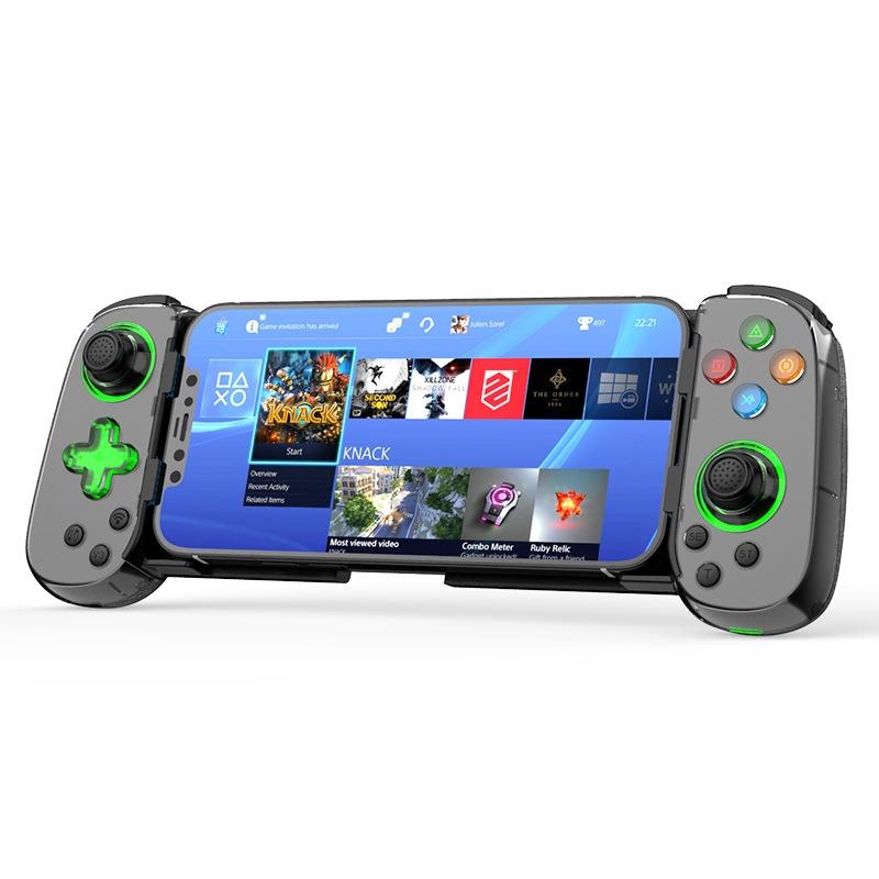 Versatile Retractable Gamepad for Pc / Android / Ios / Win / Mac / Switch - Black