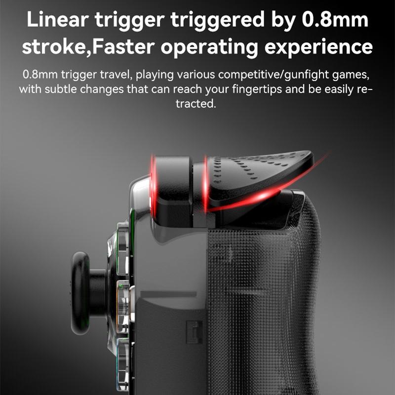 Versatile Retractable Gamepad for Pc / Android / Ios / Win / Mac / Switch - Black