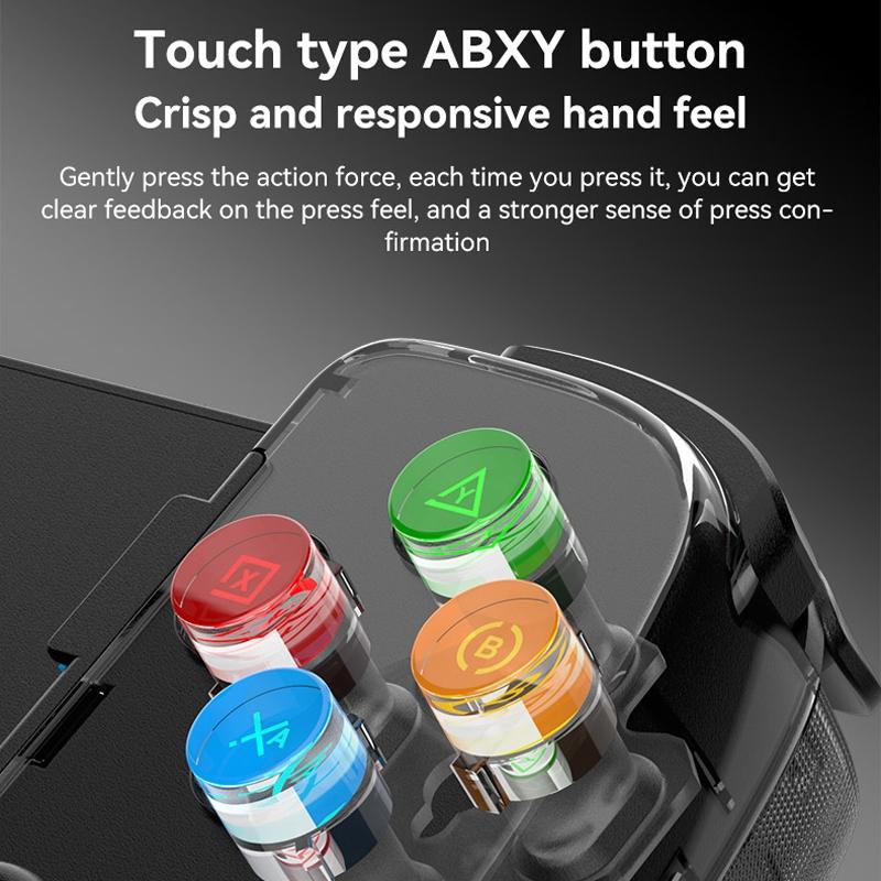 Versatile Retractable Gamepad for Pc / Android / Ios / Win / Mac / Switch - Black