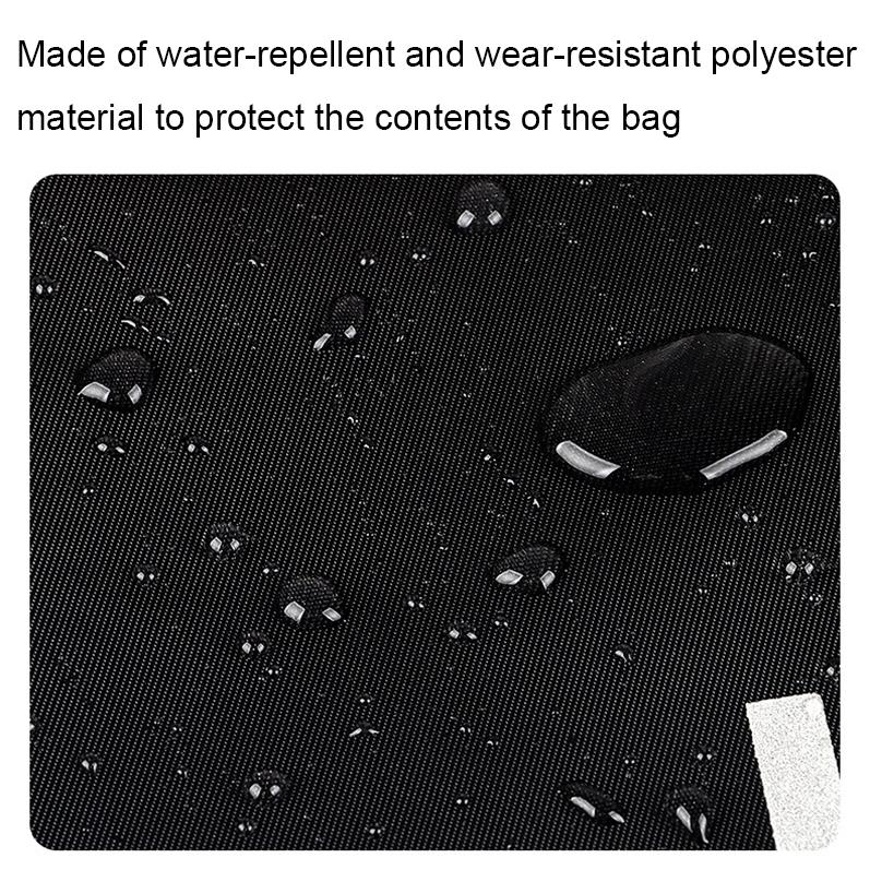 13-15.6 Inch Anti-theft Laptop Backpack in Mysterious Black