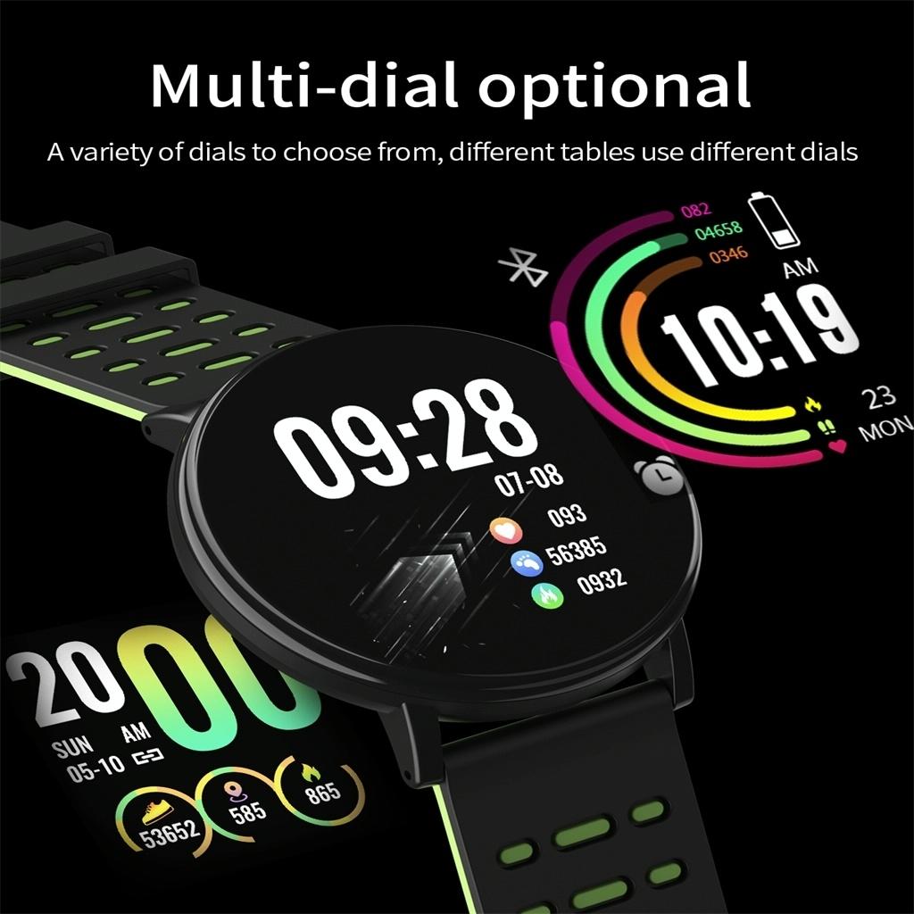Smart Watch With Call Reminder And Health Monitoring - Black