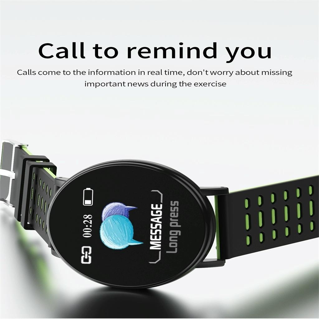 Smart Watch With Call Reminder And Health Monitoring - Black